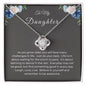 My Daughter | As You Grow Older - Love Knot Necklace