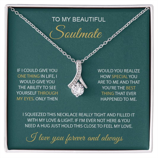 My Soulmate | You make me complete - Alluring Beauty necklace