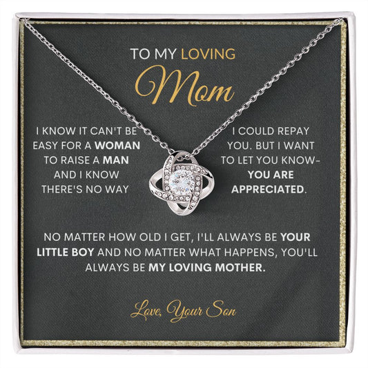 My Mom | Love Your Son - Love Knot Necklace